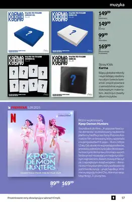 Empik - gazetka promocyjna Tom kultury: muzyka od środy 27.08 do wtorku 09.09 - strona 7 Empik - gazetka promocyjna Tom kultury: muzyka od środy 27.08 do wtorku 09.09 - strona 7