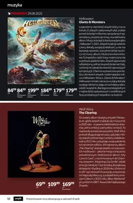 Empik - gazetka promocyjna Tom kultury: muzyka od środy 27.08 do wtorku 09.09 - strona 8 Empik - gazetka promocyjna Tom kultury: muzyka od środy 27.08 do wtorku 09.09 - strona 8