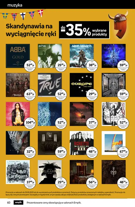 Empik - gazetka promocyjna Tom kultury: muzyka od środy 27.08 do wtorku 09.09 - strona 10