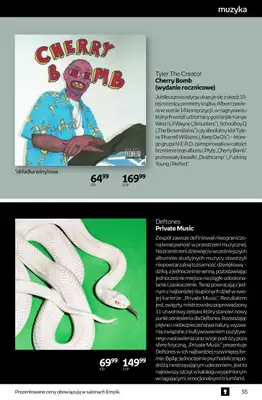 Empik - gazetka promocyjna Tom kultury: muzyka od środy 27.08 do wtorku 09.09 - strona 5 Empik - gazetka promocyjna Tom kultury: muzyka od środy 27.08 do wtorku 09.09 - strona 5