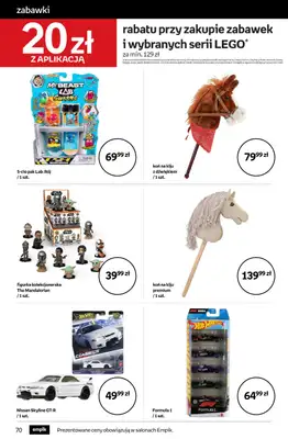 Empik - gazetka promocyjna Tom kultury: zabawki od środy 27.08 do wtorku 09.09 - strona 10 Empik - gazetka promocyjna Tom kultury: zabawki od środy 27.08 do wtorku 09.09 - strona 10