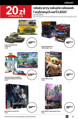 Empik - gazetka promocyjna Tom kultury: zabawki od środy 27.08 do wtorku 09.09 - strona 9 Empik - gazetka promocyjna Tom kultury: zabawki od środy 27.08 do wtorku 09.09 - strona 9