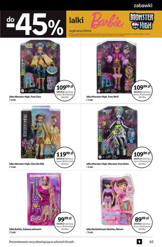 Empik - gazetka promocyjna Tom kultury: zabawki od środy 27.08 do wtorku 09.09 - strona 3