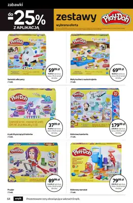 Empik - gazetka promocyjna Tom kultury: zabawki od środy 27.08 do wtorku 09.09 - strona 4 Empik - gazetka promocyjna Tom kultury: zabawki od środy 27.08 do wtorku 09.09 - strona 4