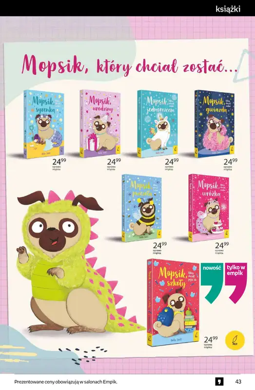 Empik - gazetka promocyjna Tom kultury: książki od środy 27.08 do wtorku 09.09 - strona 43
