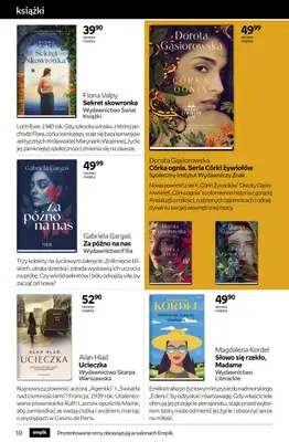 Empik - gazetka promocyjna Tom kultury: książki od środy 27.08 do wtorku 09.09 - strona 10 Empik - gazetka promocyjna Tom kultury: książki od środy 27.08 do wtorku 09.09 - strona 10