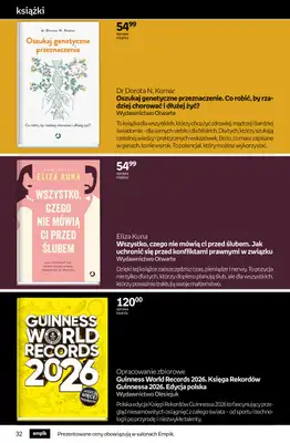 Empik - gazetka promocyjna Tom kultury: książki od środy 27.08 do wtorku 09.09 - strona 32 Empik - gazetka promocyjna Tom kultury: książki od środy 27.08 do wtorku 09.09 - strona 32