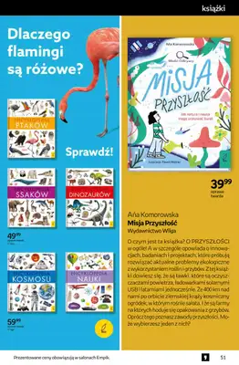 Empik - gazetka promocyjna Tom kultury: książki od środy 27.08 do wtorku 09.09 - strona 51 Empik - gazetka promocyjna Tom kultury: książki od środy 27.08 do wtorku 09.09 - strona 51