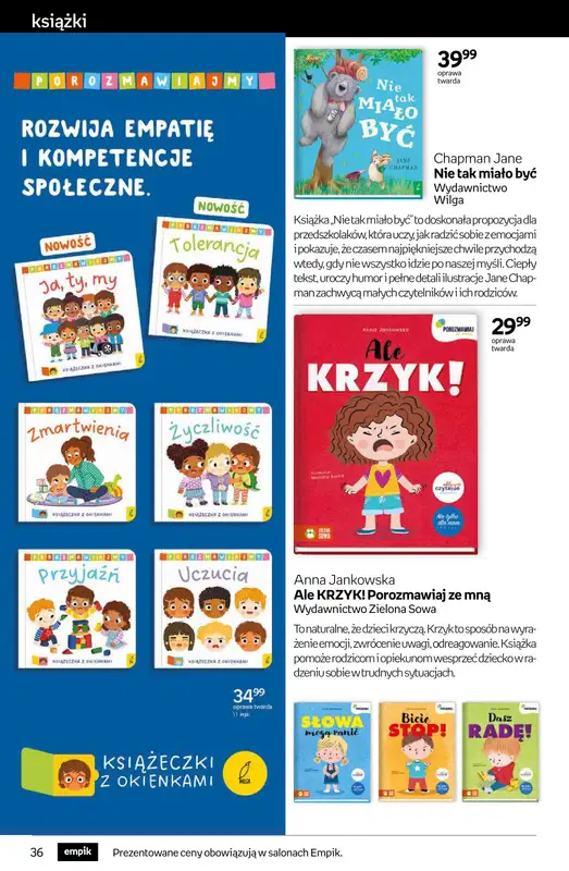 Empik - gazetka promocyjna Tom kultury: książki od środy 27.08 do wtorku 09.09 - strona 36
