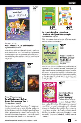 Empik - gazetka promocyjna Tom kultury: książki od środy 27.08 do wtorku 09.09 - strona 45 Empik - gazetka promocyjna Tom kultury: książki od środy 27.08 do wtorku 09.09 - strona 45