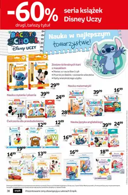 Empik - gazetka promocyjna Tom kultury: książki od środy 27.08 do wtorku 09.09 - strona 38 Empik - gazetka promocyjna Tom kultury: książki od środy 27.08 do wtorku 09.09 - strona 38