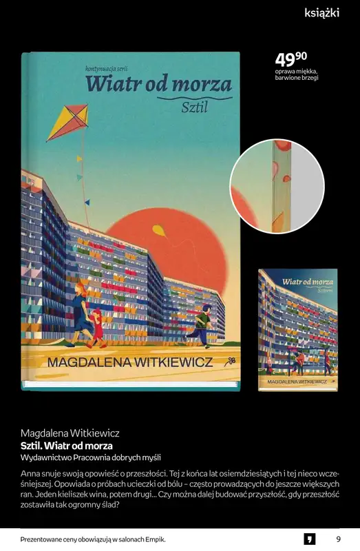 Empik - gazetka promocyjna Tom kultury: książki od środy 27.08 do wtorku 09.09 - strona 9