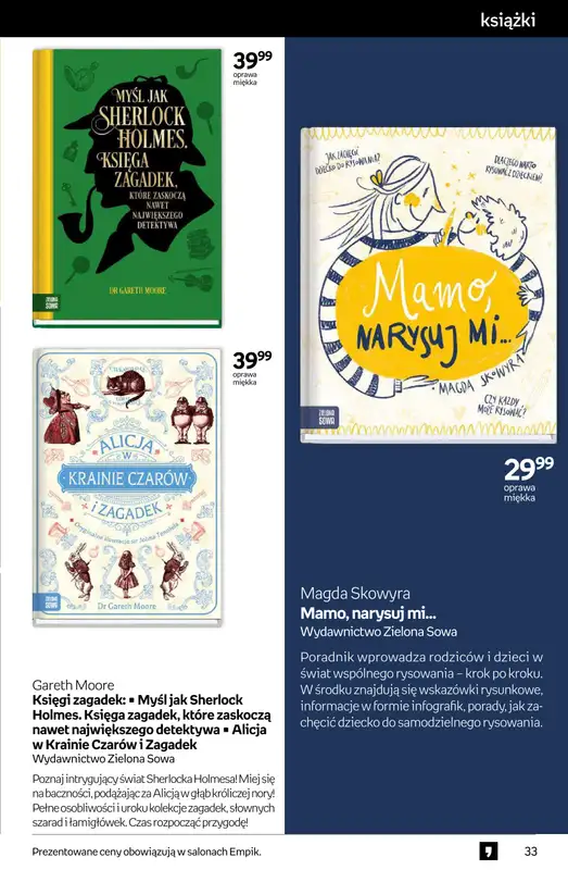 Empik - gazetka promocyjna Tom kultury: książki od środy 27.08 do wtorku 09.09 - strona 33