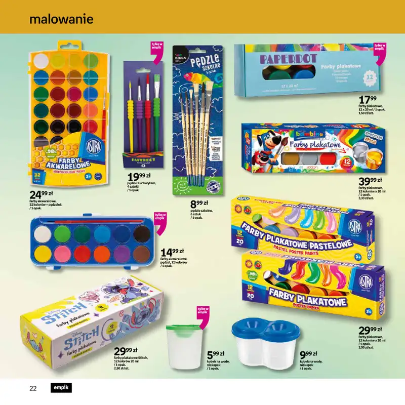 Empik - gazetka promocyjna Witaj w klubie wzorowo przygotowanych od środy 27.08 do wtorku 09.09 - strona 22