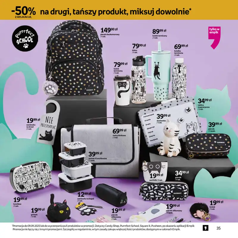 Empik - gazetka promocyjna Witaj w klubie wzorowo przygotowanych od środy 27.08 do wtorku 09.09 - strona 35