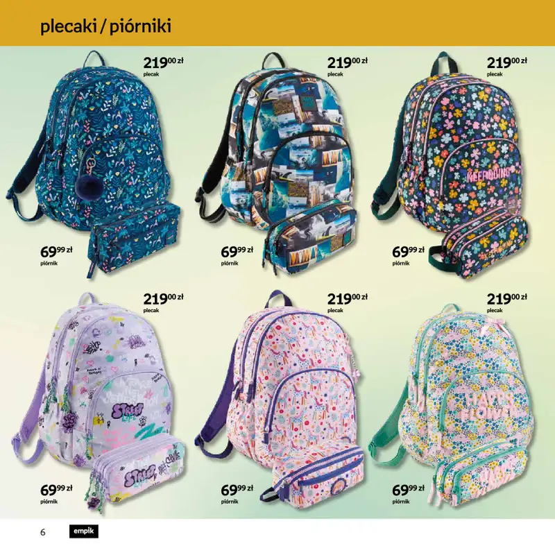 Empik - gazetka promocyjna Witaj w klubie wzorowo przygotowanych od środy 27.08 do wtorku 09.09 - strona 6