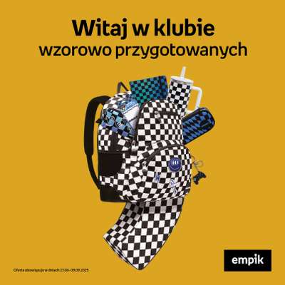 Empik - gazetka promocyjna Witaj w klubie wzorowo przygotowanych od środy 27.08 do wtorku 09.09