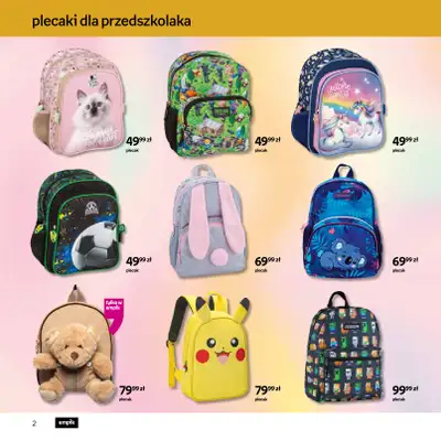 Empik - gazetka promocyjna Witaj w klubie wzorowo przygotowanych od środy 27.08 do wtorku 09.09 - strona 2 Empik - gazetka promocyjna Witaj w klubie wzorowo przygotowanych od środy 27.08 do wtorku 09.09 - strona 2