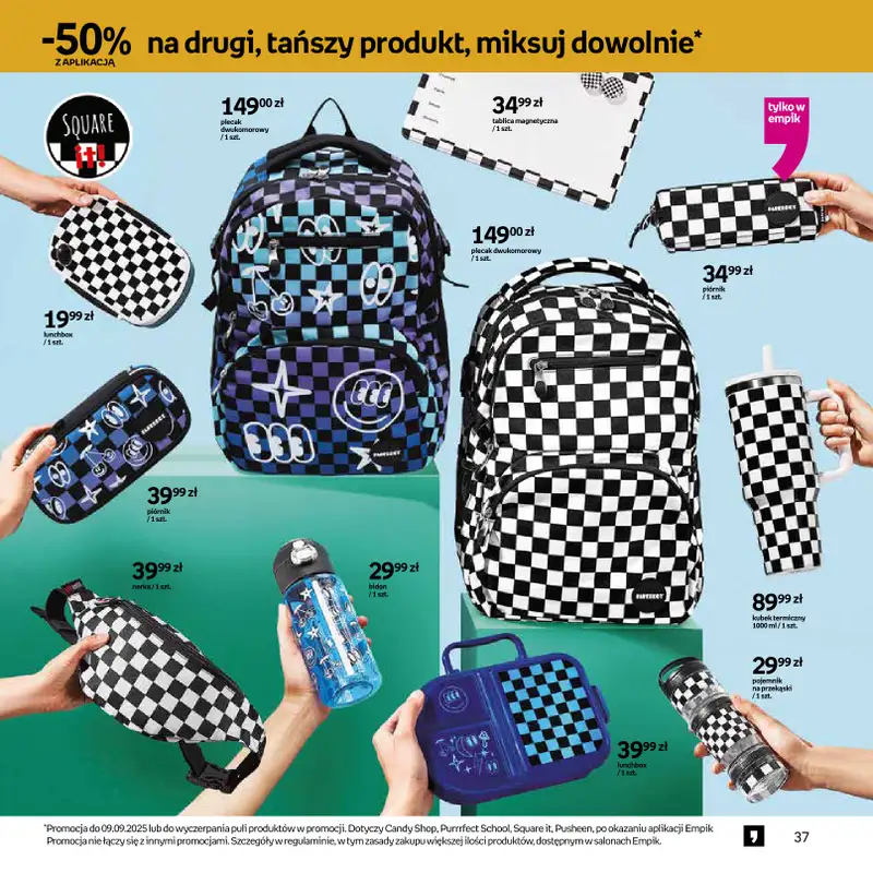 Empik - gazetka promocyjna Witaj w klubie wzorowo przygotowanych od środy 27.08 do wtorku 09.09 - strona 37