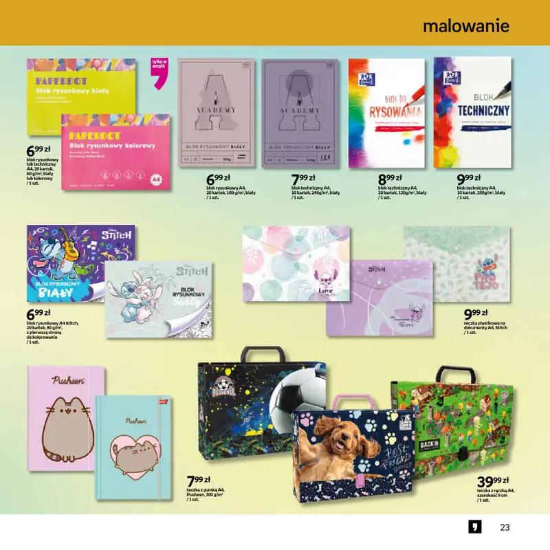 Empik - gazetka promocyjna Witaj w klubie wzorowo przygotowanych od środy 27.08 do wtorku 09.09 - strona 23