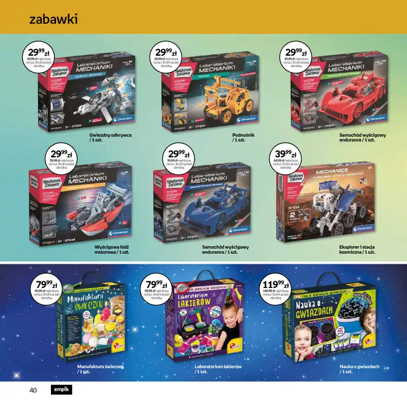 Empik - gazetka promocyjna Witaj w klubie wzorowo przygotowanych od środy 27.08 do wtorku 09.09 - strona 40
