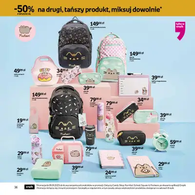 Empik - gazetka promocyjna Witaj w klubie wzorowo przygotowanych od środy 27.08 do wtorku 09.09 - strona 36 Empik - gazetka promocyjna Witaj w klubie wzorowo przygotowanych od środy 27.08 do wtorku 09.09 - strona 36