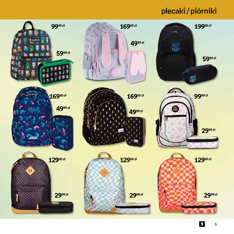 Empik - gazetka promocyjna Witaj w klubie wzorowo przygotowanych od środy 27.08 do wtorku 09.09 - strona 5