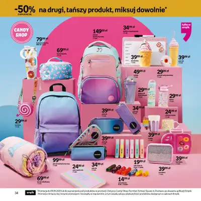 Empik - gazetka promocyjna Witaj w klubie wzorowo przygotowanych od środy 27.08 do wtorku 09.09 - strona 34 Empik - gazetka promocyjna Witaj w klubie wzorowo przygotowanych od środy 27.08 do wtorku 09.09 - strona 34