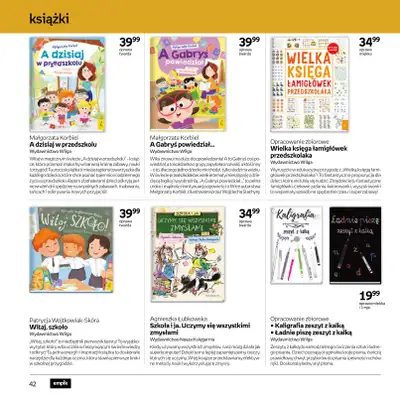 Empik - gazetka promocyjna Witaj w klubie wzorowo przygotowanych od środy 27.08 do wtorku 09.09 - strona 42 Empik - gazetka promocyjna Witaj w klubie wzorowo przygotowanych od środy 27.08 do wtorku 09.09 - strona 42