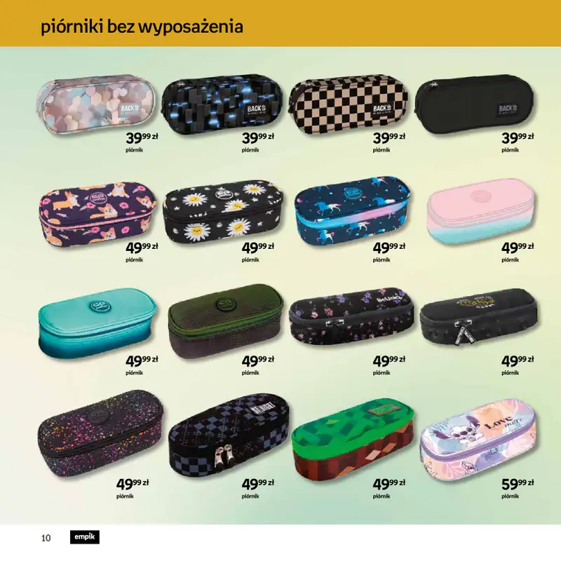 Empik - gazetka promocyjna Witaj w klubie wzorowo przygotowanych od środy 27.08 do wtorku 09.09 - strona 10