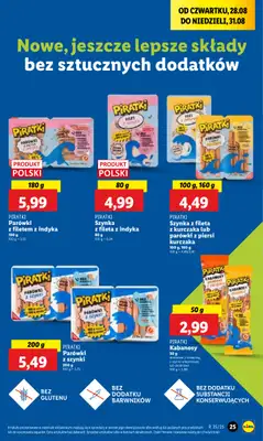 Lidl - gazetka promocyjna Oferta od czwartku od czwartku 28.08 do niedzieli 31.08 - strona 27