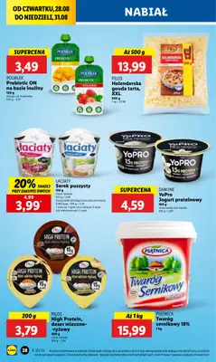 Lidl - gazetka promocyjna Oferta od czwartku od czwartku 28.08 do niedzieli 31.08 - strona 30