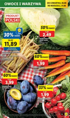 Lidl - gazetka promocyjna Oferta od czwartku od czwartku 28.08 do niedzieli 31.08 - strona 21
