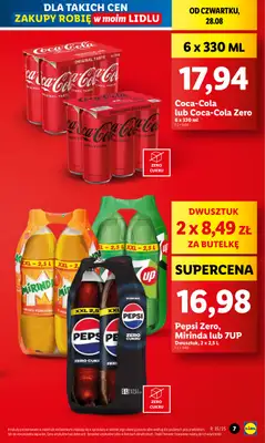 Lidl - gazetka promocyjna Oferta od czwartku od czwartku 28.08 do niedzieli 31.08 - strona 7
