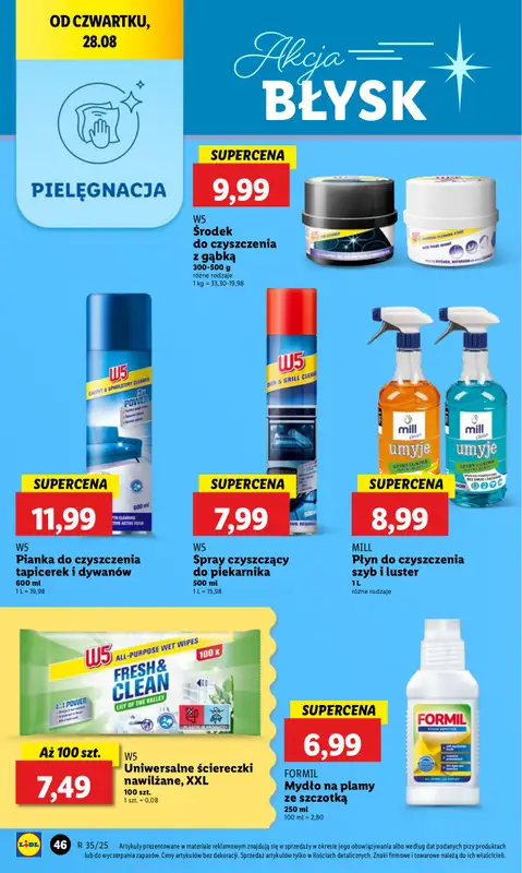 Lidl - gazetka promocyjna Oferta od czwartku od czwartku 28.08 do niedzieli 31.08 - strona 52