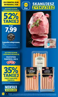 Lidl - gazetka promocyjna Oferta od czwartku od czwartku 28.08 do niedzieli 31.08 - strona 2