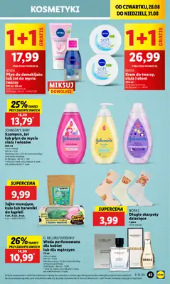 Lidl - gazetka promocyjna Oferta od czwartku od czwartku 28.08 do niedzieli 31.08 - strona 47