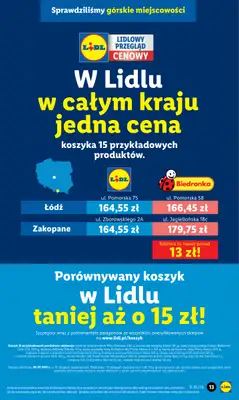 Lidl - gazetka promocyjna Oferta od czwartku od czwartku 28.08 do niedzieli 31.08 - strona 13
