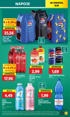 Lidl - gazetka promocyjna Oferta od czwartku od czwartku 28.08 do niedzieli 31.08 - strona 33