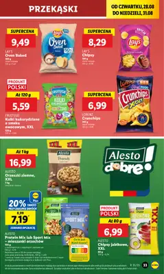 Lidl - gazetka promocyjna Oferta od czwartku od czwartku 28.08 do niedzieli 31.08 - strona 37
