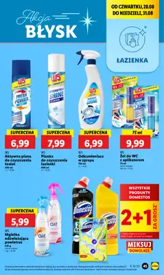 Lidl - gazetka promocyjna Oferta od czwartku od czwartku 28.08 do niedzieli 31.08 - strona 51
