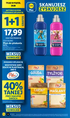 Lidl - gazetka promocyjna Oferta od czwartku od czwartku 28.08 do niedzieli 31.08 - strona 4