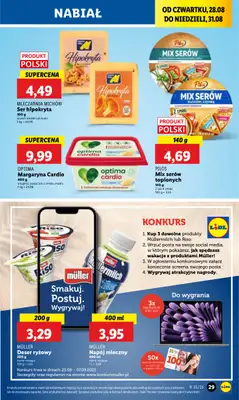 Lidl - gazetka promocyjna Oferta od czwartku od czwartku 28.08 do niedzieli 31.08 - strona 31