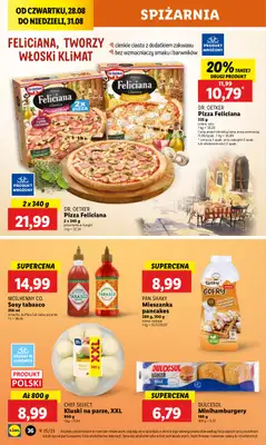 Lidl - gazetka promocyjna Oferta od czwartku od czwartku 28.08 do niedzieli 31.08 - strona 40