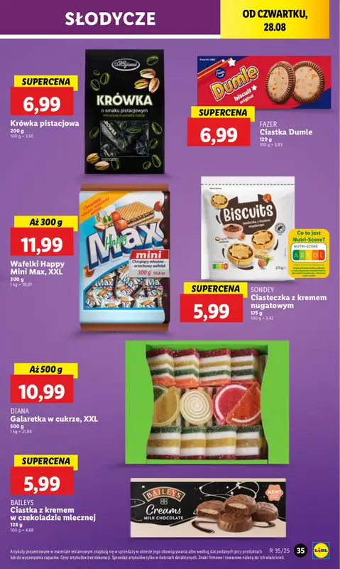 Lidl - gazetka promocyjna Oferta od czwartku od czwartku 28.08 do niedzieli 31.08 - strona 39