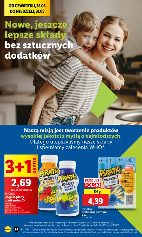 Lidl - gazetka promocyjna Oferta od czwartku od czwartku 28.08 do niedzieli 31.08 - strona 26