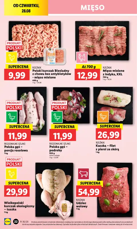 Lidl - gazetka promocyjna Oferta od czwartku od czwartku 28.08 do niedzieli 31.08 - strona 24