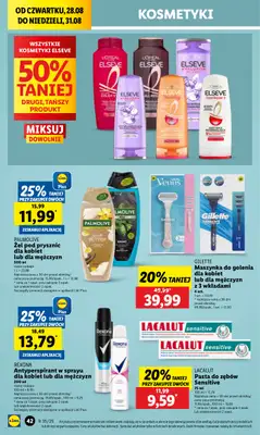 Lidl - gazetka promocyjna Oferta od czwartku od czwartku 28.08 do niedzieli 31.08 - strona 46