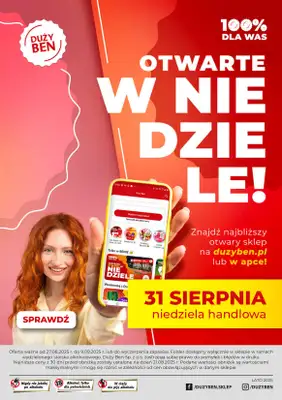 Duży Ben - gazetka promocyjna Gazetka od środy 27.08 do wtorku 09.09 - strona 14