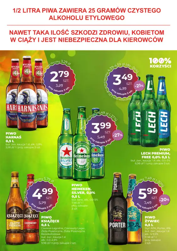 Duży Ben - gazetka promocyjna Gazetka piwna od środy 27.08 do wtorku 09.09 - strona 8